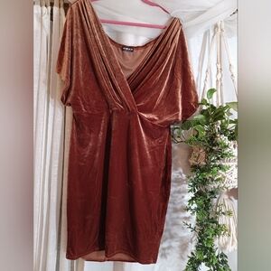 Plus Size Fashion Nova Velvet Dress